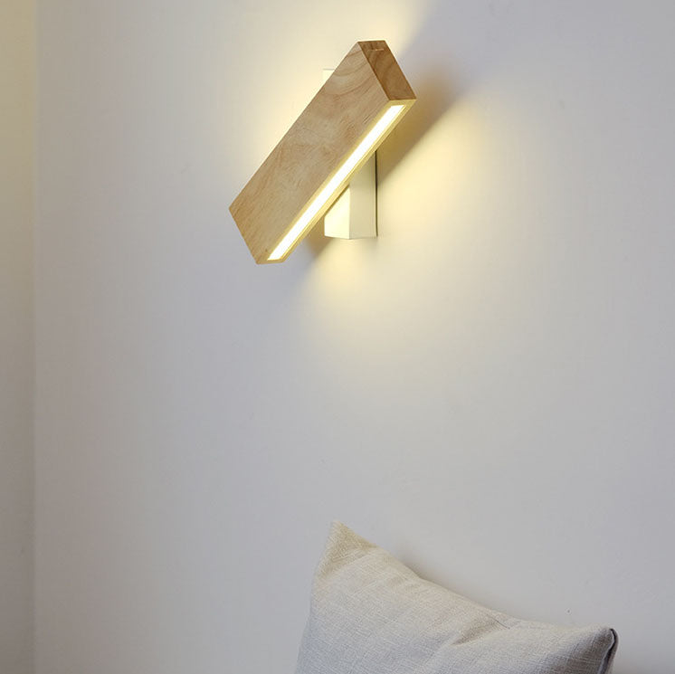 Japandi LED Wandlamp Draaibaar van Aluminium – Minimalistische Wandverlichting