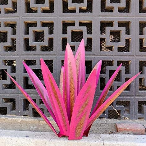 Metalen Agave Plant van Roestvrij Staal – Realistisch en Decoratief voor Tuin en Terras