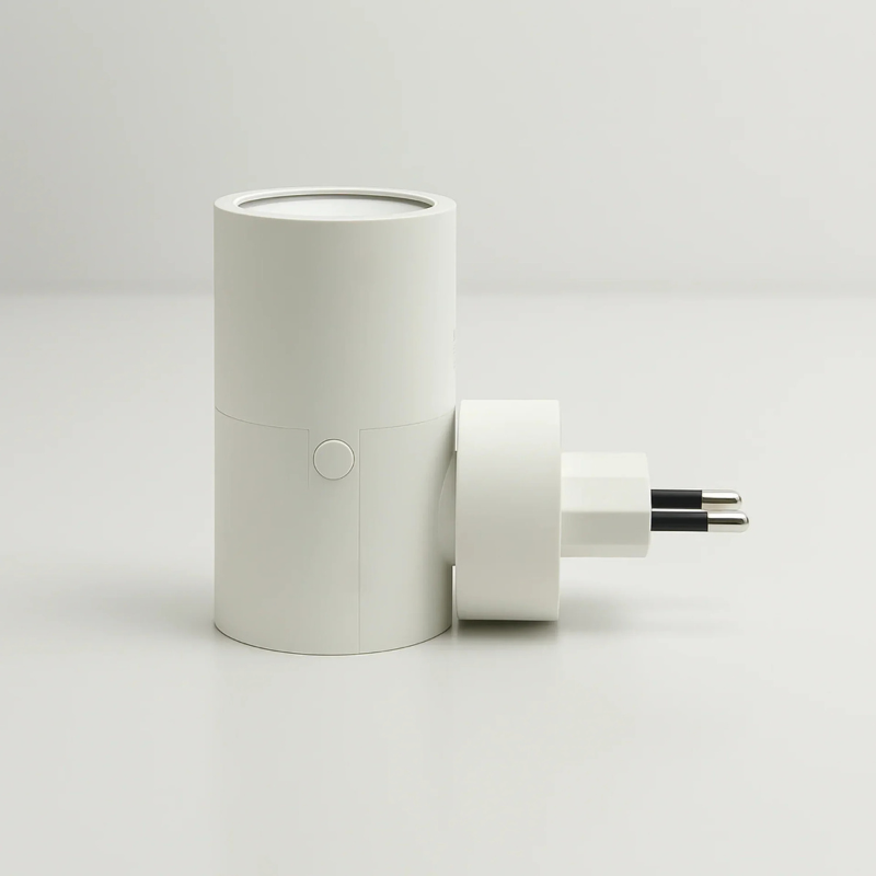 Stopcontact LED Wandlamp met Sensor – Dimbare Nachtlamp voor Hal, Slaapkamer en Badkamer