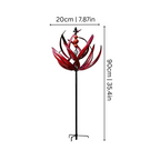 Draaiend Windspel Tuin – Metalen Wind Spinner als Decoratief Buitenornament