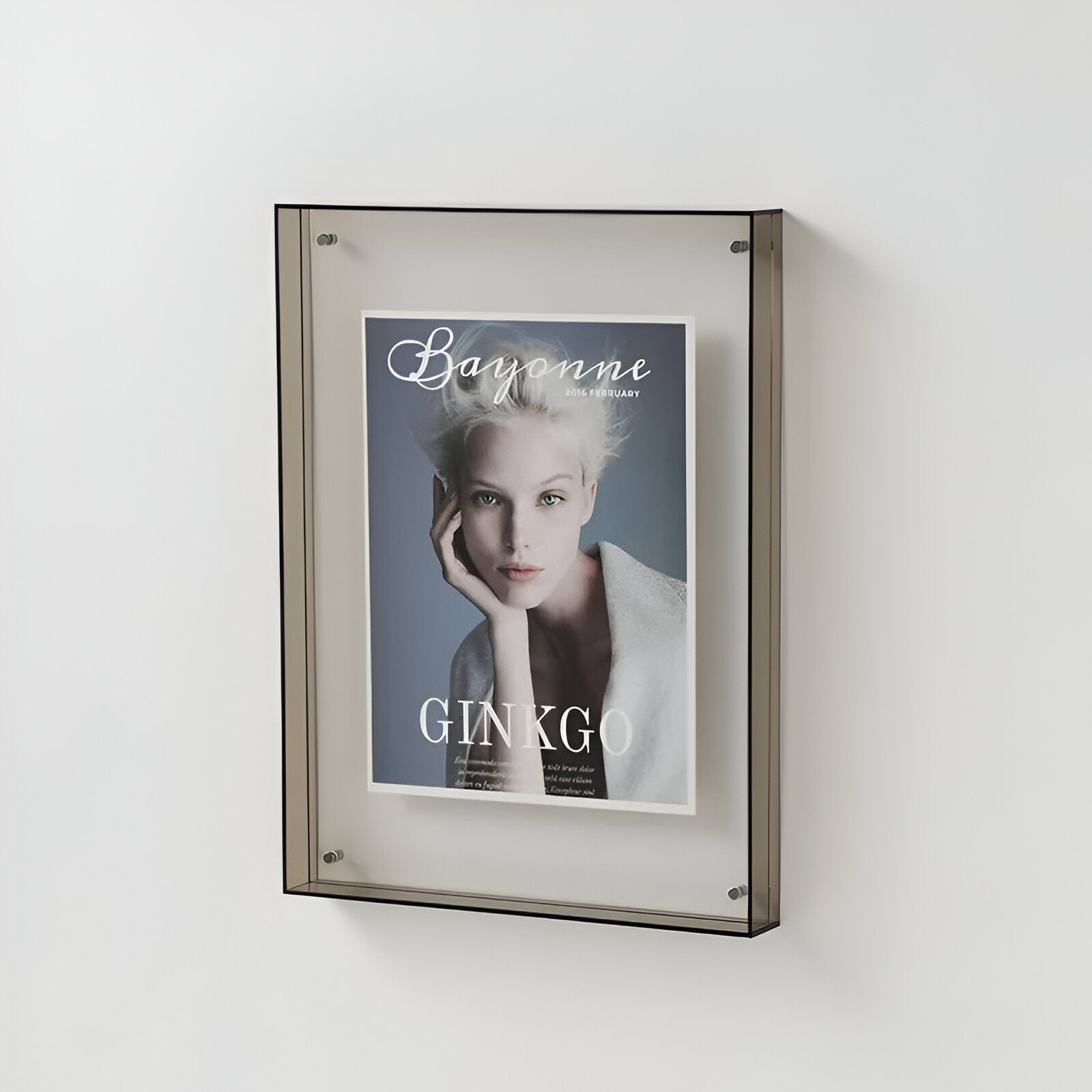 Transparante Acryl Fotolijst – Minimalistische Zwevende Fotolijst Voor Foto’s & Prints