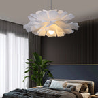 Bloemvormige Hanglamp Wit – Decoratieve Acryl Plafondlamp voor Woonkamer & Slaapkamer