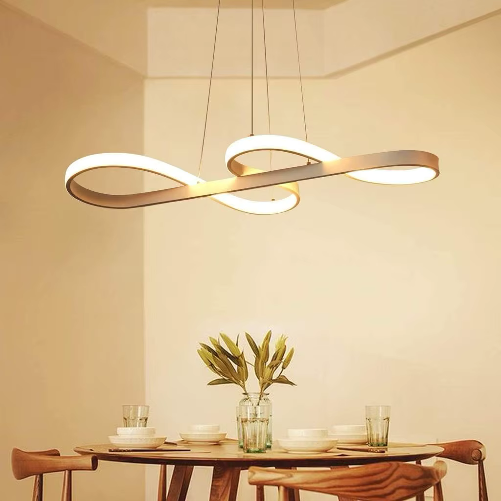 LED Ringlamp Hanglamp Dimbaar – Moderne Hanglamp met Afstandsbediening voor Eetkamer & Woonkamer
