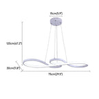 LED Ringlamp Hanglamp Dimbaar – Moderne Hanglamp met Afstandsbediening voor Eetkamer & Woonkamer