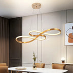 LED Ringlamp Hanglamp Dimbaar – Moderne Hanglamp met Afstandsbediening voor Eetkamer & Woonkamer