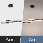 LED Ringlamp Hanglamp Dimbaar – Moderne Hanglamp met Afstandsbediening voor Eetkamer & Woonkamer