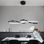LED Ringlamp Hanglamp Dimbaar – Moderne Hanglamp met Afstandsbediening voor Eetkamer & Woonkamer
