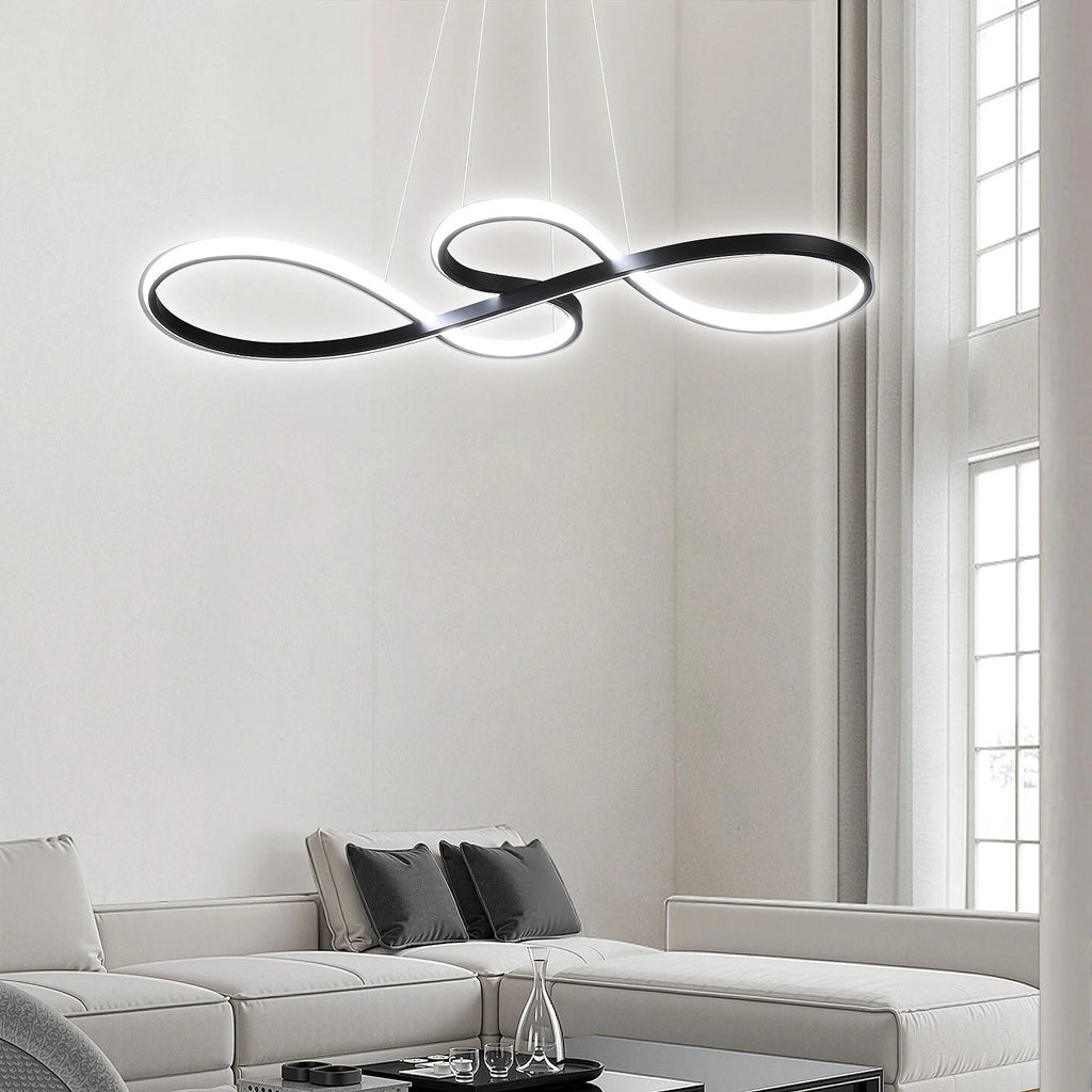 LED Ringlamp Hanglamp Dimbaar – Moderne Hanglamp met Afstandsbediening voor Eetkamer & Woonkamer
