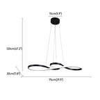 LED Ringlamp Hanglamp Dimbaar – Moderne Hanglamp met Afstandsbediening voor Eetkamer & Woonkamer