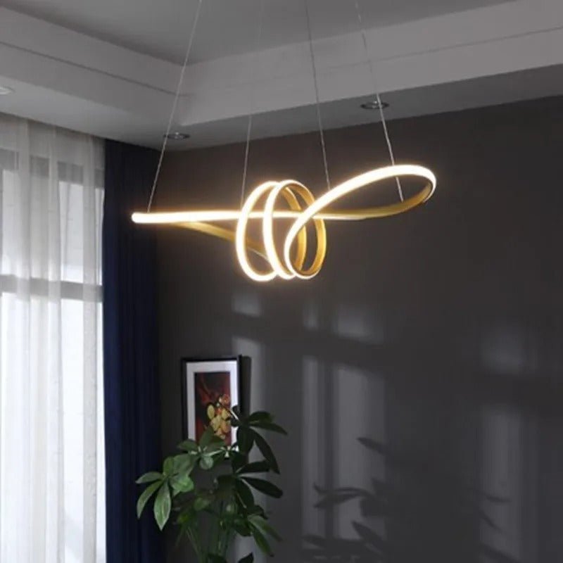 LED Ringlamp Hanglamp Dimbaar – Moderne Hanglamp met Afstandsbediening voor Eetkamer & Woonkamer