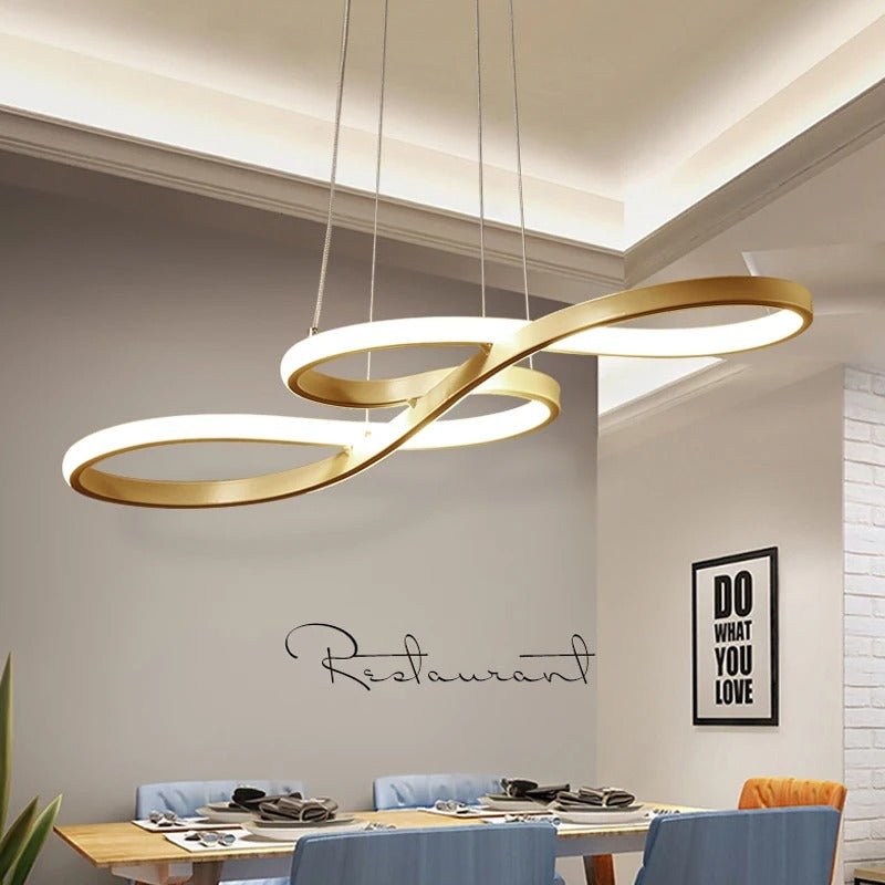 LED Ringlamp Hanglamp Dimbaar – Moderne Hanglamp met Afstandsbediening voor Eetkamer & Woonkamer