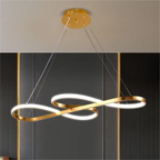 LED Ringlamp Hanglamp Dimbaar – Moderne Hanglamp met Afstandsbediening voor Eetkamer & Woonkamer