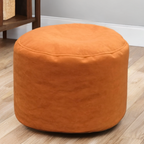 Fluwelen Zitzak Loveseat – Ronde Velvet Zitzak met EPS Vulling voor Woonkamer