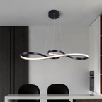 LED Ringlamp Hanglamp Dimbaar – Moderne Hanglamp met Afstandsbediening voor Eetkamer & Woonkamer