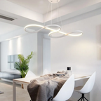 LED Ringlamp Hanglamp Dimbaar – Moderne Hanglamp met Afstandsbediening voor Eetkamer & Woonkamer