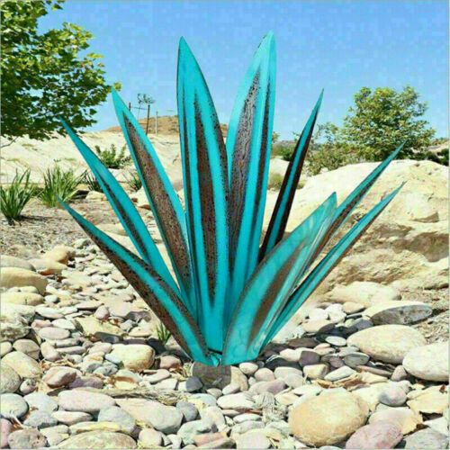 Metalen Agave Plant van Roestvrij Staal – Realistisch en Decoratief voor Tuin en Terras