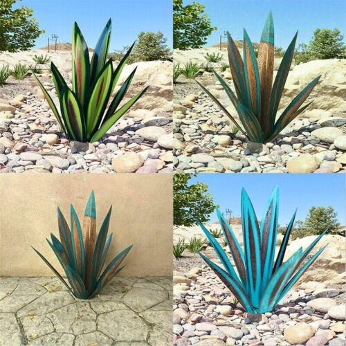 Metalen Agave Plant van Roestvrij Staal – Realistisch en Decoratief voor Tuin en Terras