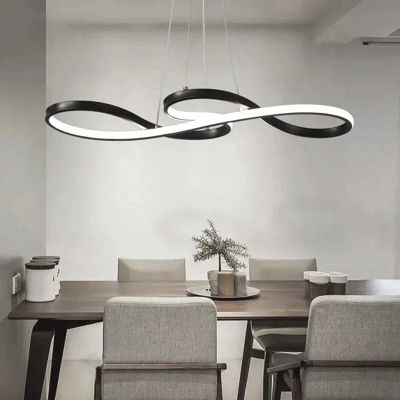 LED Ringlamp Hanglamp Dimbaar – Moderne Hanglamp met Afstandsbediening voor Eetkamer & Woonkamer